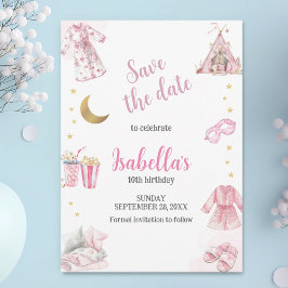 Reserve A Data Pjama Partido Sleepover (Festa de Soneca)