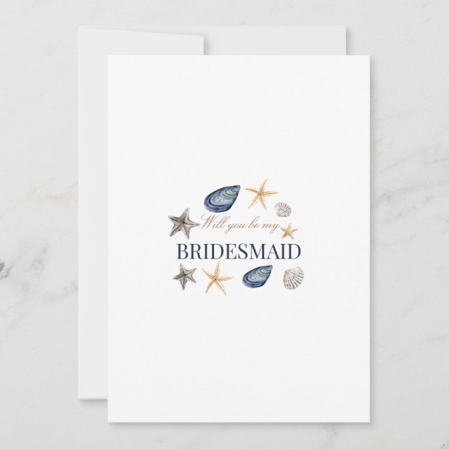 Reserve A Data Placa de Proposta da Tropical Beach Shell Bridesma (Frente)