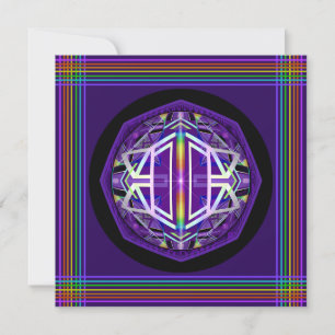 Reserve A Data Placa de vazio W3 roxa