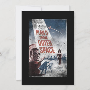 Reserve A Data PLANEJAR 9 A PARTIR DO Filme Vintage do Poster de