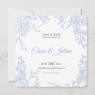 Reserve A Data Porcelana Meadow Chinoiserie Casamento Salve a Dat