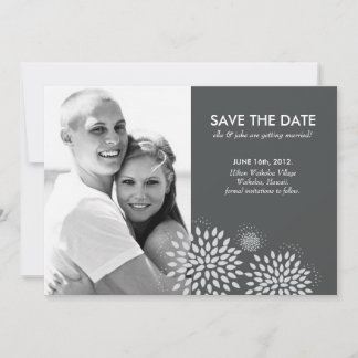 Reserve A Data Posh Petals | Prata | Salvar a data