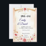 Reserve A Data Post wedding party decor<br><div class="desc">A beautiful collection of romantic floral wedding invitations featuring soft watercolor flowers and elegant typography. Perfect for couples planning a romantic garden wedding,  spring ceremony,  or timeless celebration. Each design is customizable with names,  dates,  and locations to create the perfect invitation for your special day.</div>