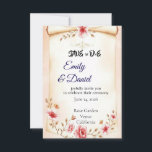 Reserve A Data Post wedding party decor<br><div class="desc">A beautiful collection of romantic floral wedding invitations featuring soft watercolor flowers and elegant typography. Perfect for couples planning a romantic garden wedding,  spring ceremony,  or timeless celebration. Each design is customizable with names,  dates,  and locations to create the perfect invitation for your special day.</div>