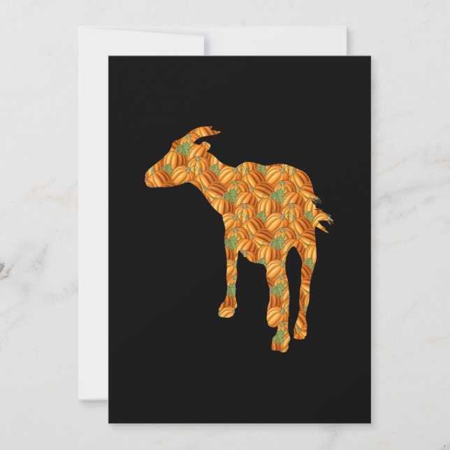 Reserve A Data Presente de Capa de Halloween (Frente)