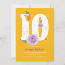 Primavera Floral Garden 10ª Festa de aniversário