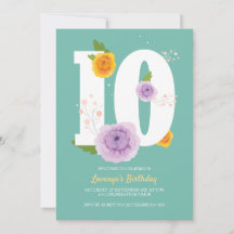 Primavera Floral Garden 10ª Festa de aniversário