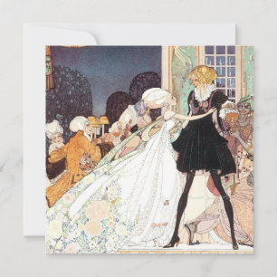 Reserve A Data Princesa de Conto de Fadas Vintage Casamento Save 