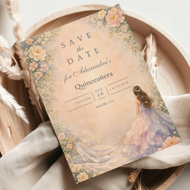Reserve A Data Princesa Encantada Quinceañera Conto de Fadas (Criador carregado)