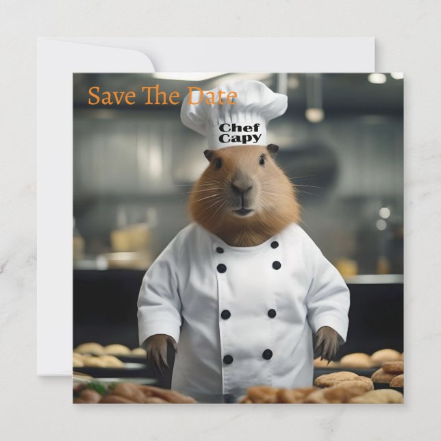 Reserve A Data Proeza de Pastelaria: O Capivara Culinário (Frente)
