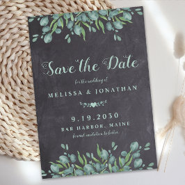 Reserve A Data Quadro de Casamento Russo Eucalyptus Greenery