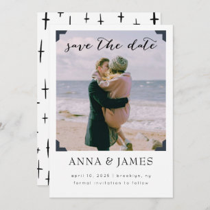 Reserve A Data Quadro Foto Moderno Salvar a Data