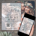 Reserve A Data Qualquer Aniversário que ainda fazemos Festa de Fo<br><div class="desc">Anuncie a notícia alegre de sua próxima comemoração de aniversário com a única camada personalizada de fotos "Ainda fazemos", salve os convites de data. As 2 fotos, o código de QR digitalizável e todos os textos neste modelo de convite são simples de personalizar para qualquer ano de casamento. Personalize-o para...</div>