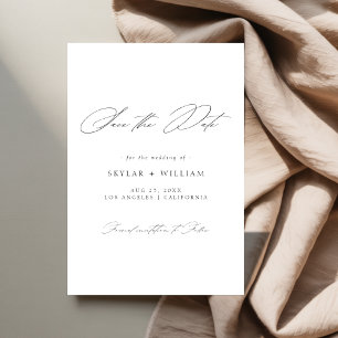 Reserve A Data Qualquer Script De Evento Minimalista Salve O Cart