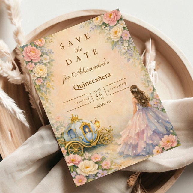 Reserve A Data Quinceañera Conto de Fadas Carruagem Encantada (Criador carregado)