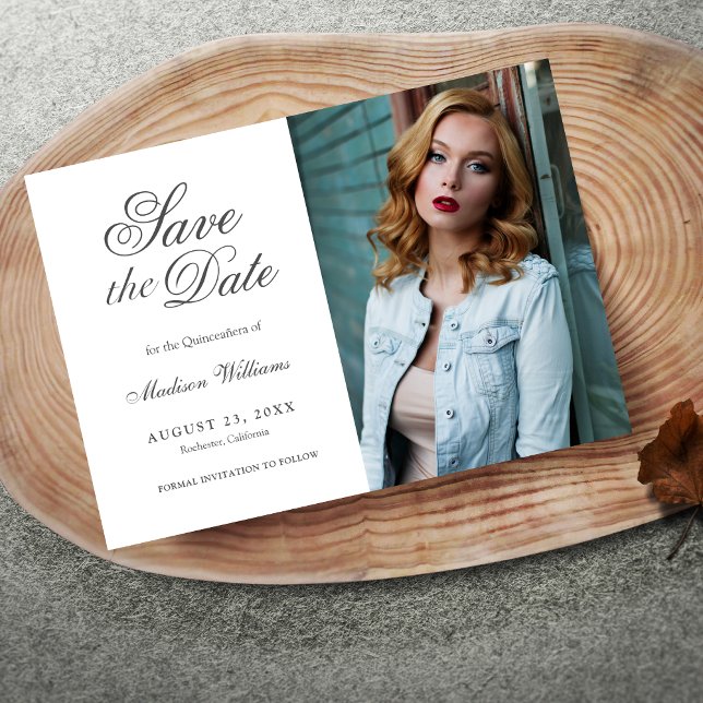 Reserve A Data Quinceañera Salva A Data Docinho 15 Foto (Criador carregado)