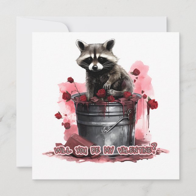 Reserve A Data Raccoon será meu Namorados? (Frente)