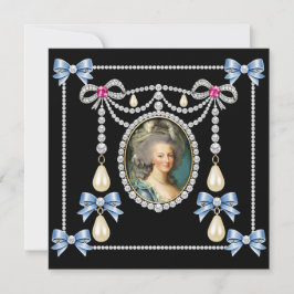 Reserve A Data Rainha da França inspirada em Marie Antoinette em 