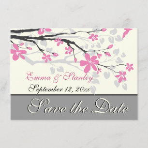 Reserve A Data Ramo com as flores cor-de-rosa que wedding