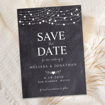 Rastreamento das luzes de cordas Slate Casamento S