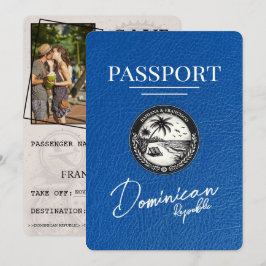 Reserve A Data Real Blue Dominican Passport