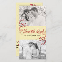 Red Cherry Blossoms Flores Asiáticas Zen Sakura Fo