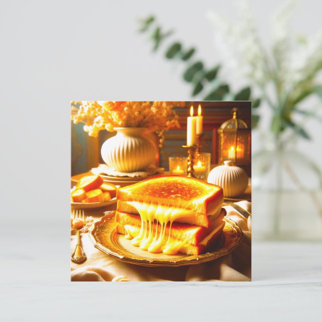 Reserve A Data Refeição De Conforto Candlelit: Sanduíche De Queij (Em pé/Frente)