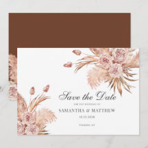 Relva Botânica Pampas Aquarela Floral