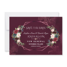 Renovação dos Votos Floral Borgonha Real Salve a D