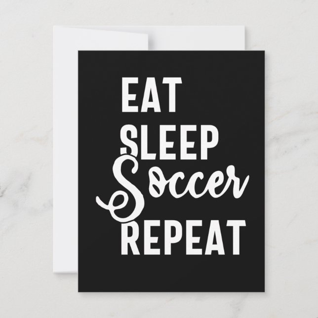 Reserve A Data repetir o futebol para dormir (Frente)