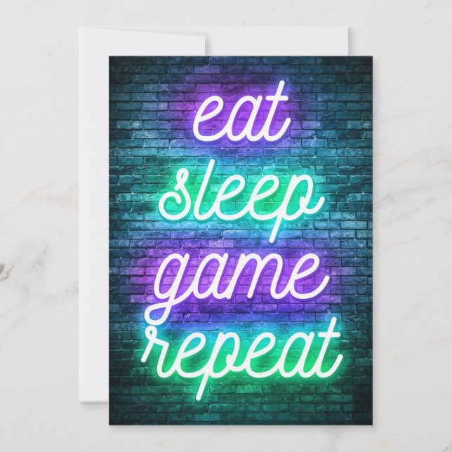 Reserve A Data Repetir Repouso de Jogos (Frente)