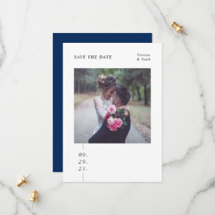 Reserve A Data Reserva La Fecha Boda fotográfica moderna Ahorra l