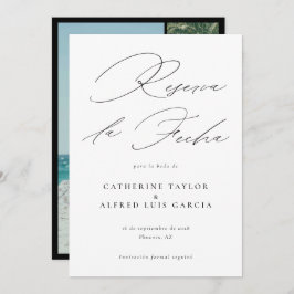 Reserve A Data Reserva La Fecha - Casamento Fotográfico Espanhol