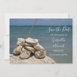 Reserve A Data Rochas no Casamento da Praia Salvem a Data