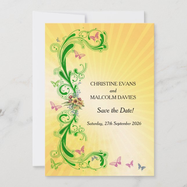 Reserve A Data Rolamentos e Borboletas (Frente)