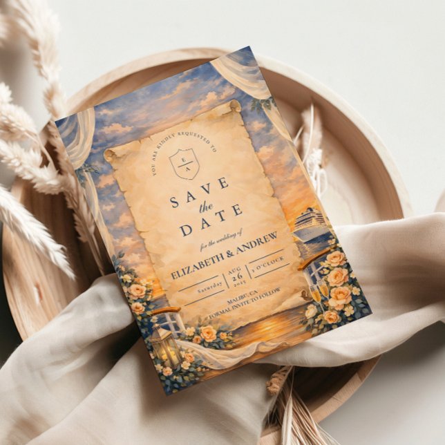 Reserve A Data Romantic Cruise Sunset Wedding (Criador carregado)