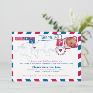 Reserve A Data Romênia Christening Baptism Salvar Data