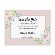 Rosa de Madeira Rosa Suave Floral Rosa de Aquarela