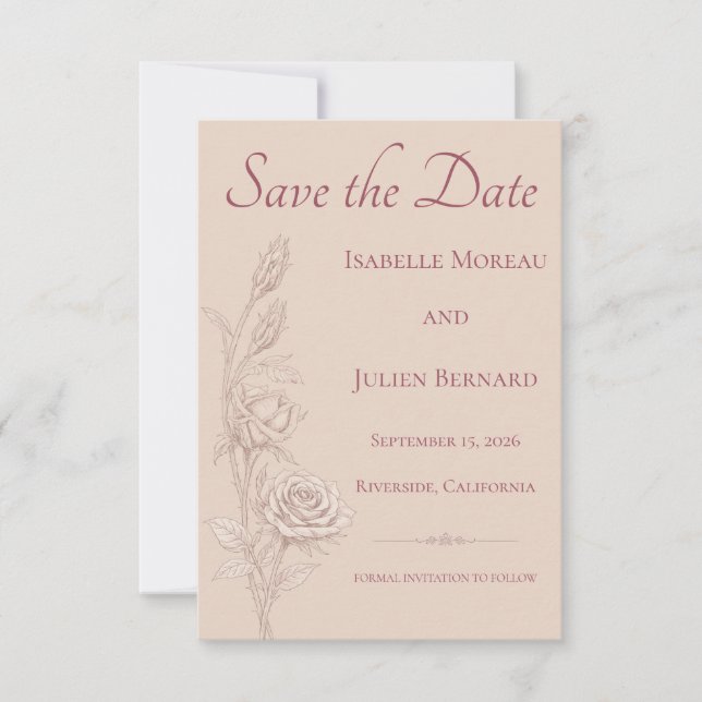Reserve A Data Rosa do Deserto – Dune & Bloom Casamento (Frente)