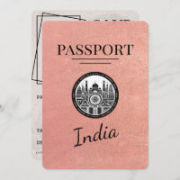Rosa Dourado India Passport Salvar Data