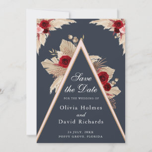 Reserve A Data Rosas de Borgonha e Grass de Pampas Salvem o Cartã