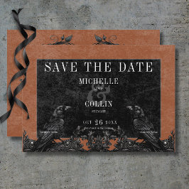 Reserve A Data Rosas Pretos Góticos, Raven e Negras Casamento por