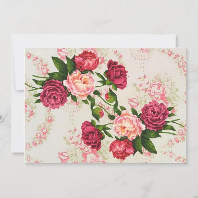 Reserve A Data Rosas Rosa Salvem A Data (Frente)