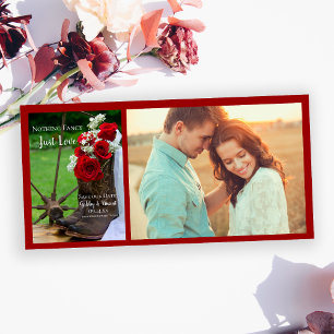 Reserve A Data Rosas Russos Boots Casamento Salvem a Data