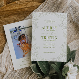 Reserve A Data ROWAN Botanical Wedding Photo