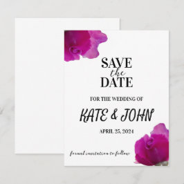 Reserve A Data Roxo Violeta Floral 