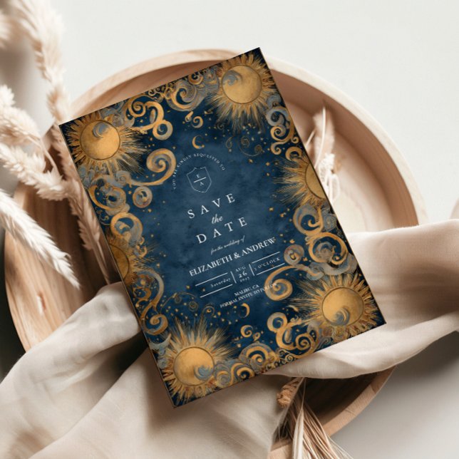 Reserve A Data Royal Blue Celestial Wedding (Criador carregado)