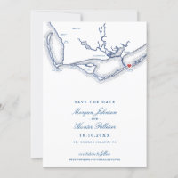 Rua. Casamento Elegante de Praia do Marinho George