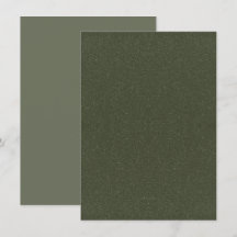 Ruído Verde Musgo Plano Salvar a Data – Personaliz