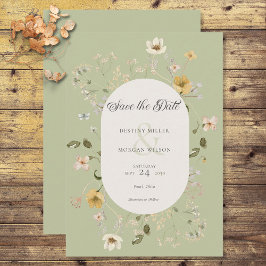 Reserve A Data Russo Wildflower Frame Sage Verde